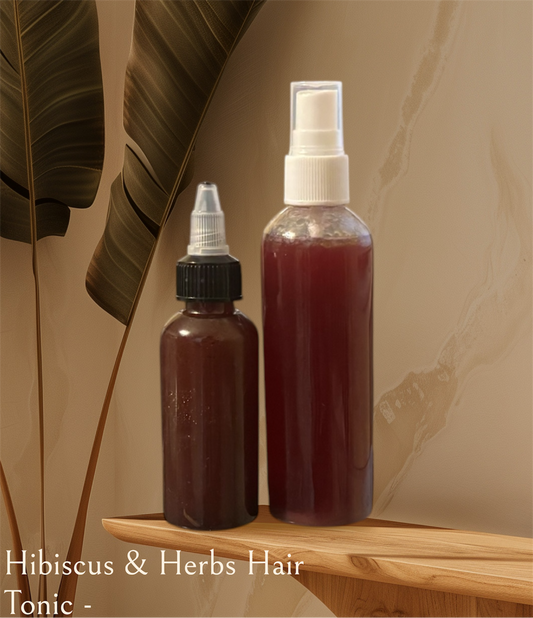 Hibiscus & Herbs Hair Tonic 2 oz.